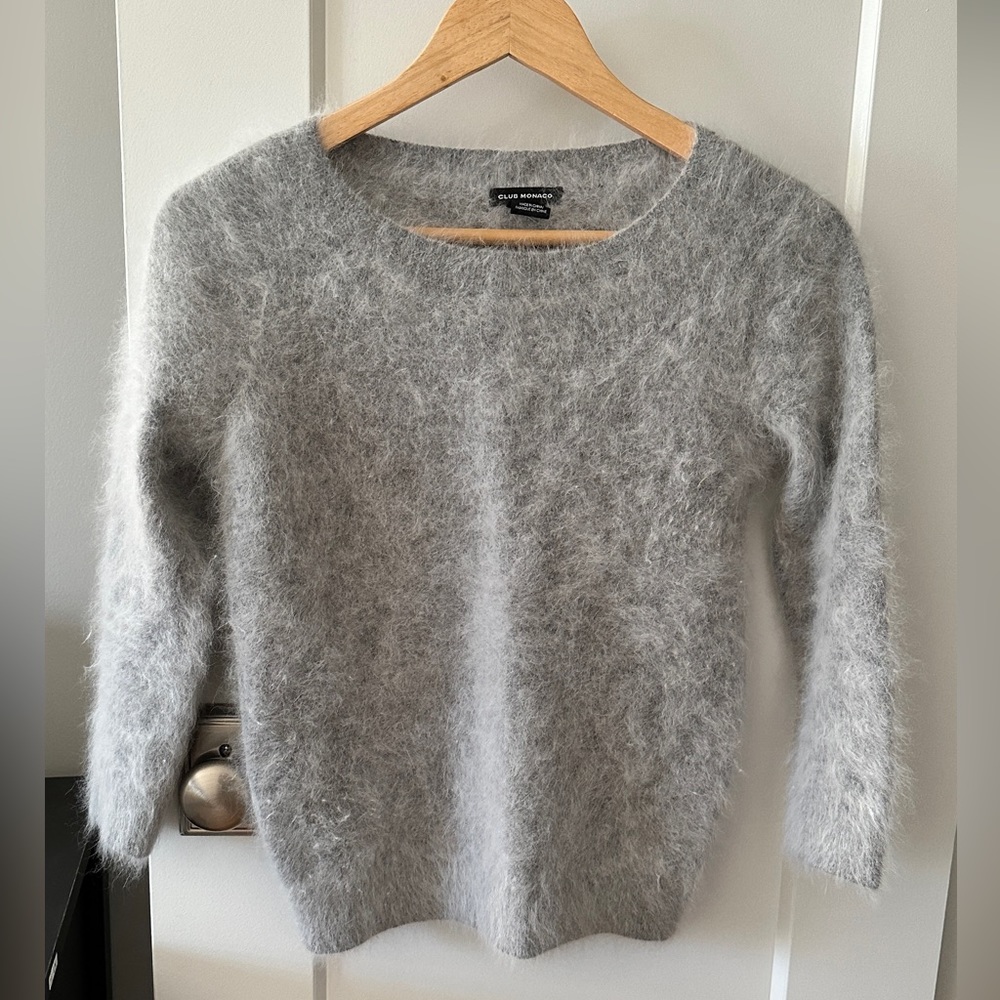 Club Monaco Angora Sweater XS